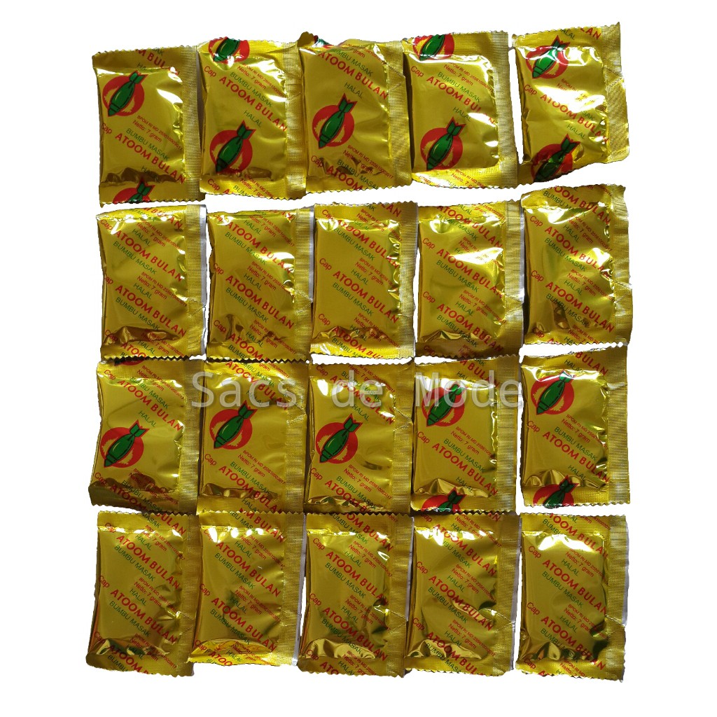 Bumbu Masak Cap Atoom Bulan / Atom Bulan (7gr x 20 Sachet)