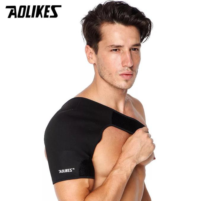 1693 AOLIKES SHOULDER SUPPORT SLEEVE DEKER PELINDUNG PENYANGGA BAHU - kiri