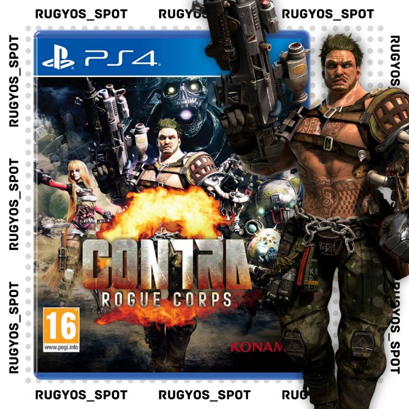 [PS4 Game BD] Contra: Rogue Corps
