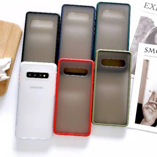 Hybrid MATTE SAMSUNG NOTE 8 Note 9 S10 S10+ PLUS S9 S9+ s8 s8+ PLus case cover Armor Aero FROSTED