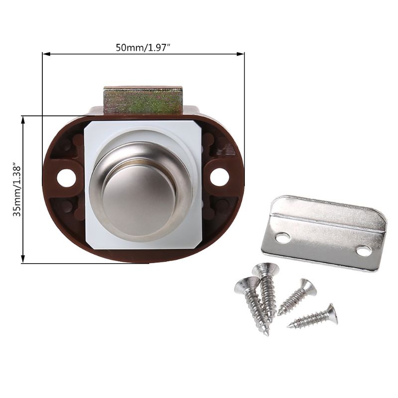 Sun Kunci Tekan Untuk Laci Lemari Mobil RV Karavan Perahu