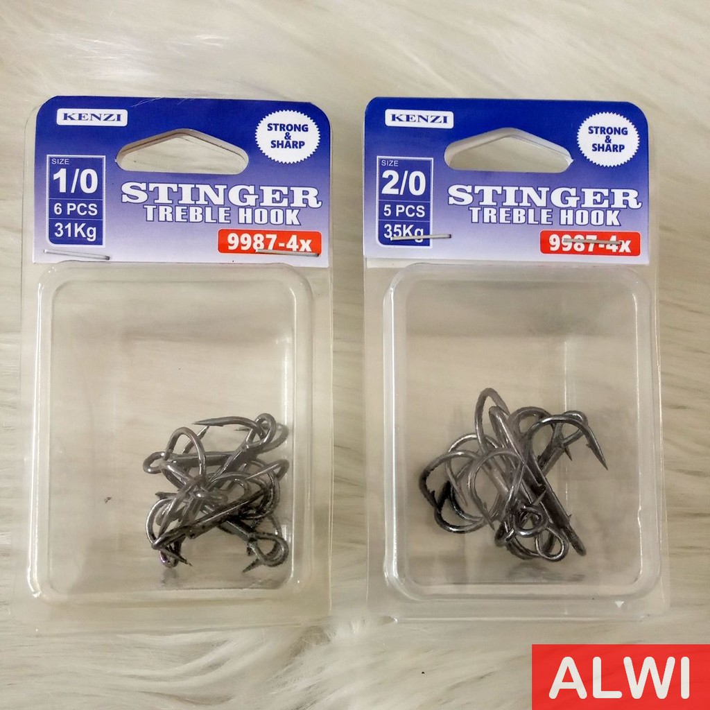 KAIL KENZI TREBLE STINGER 4X ~ 9987-4X