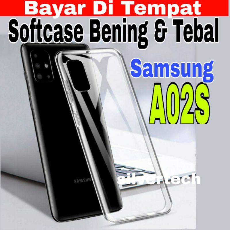 Silikon Kesing Samsung A02S Bening A02S Autofocus Kesing Silikon A02S