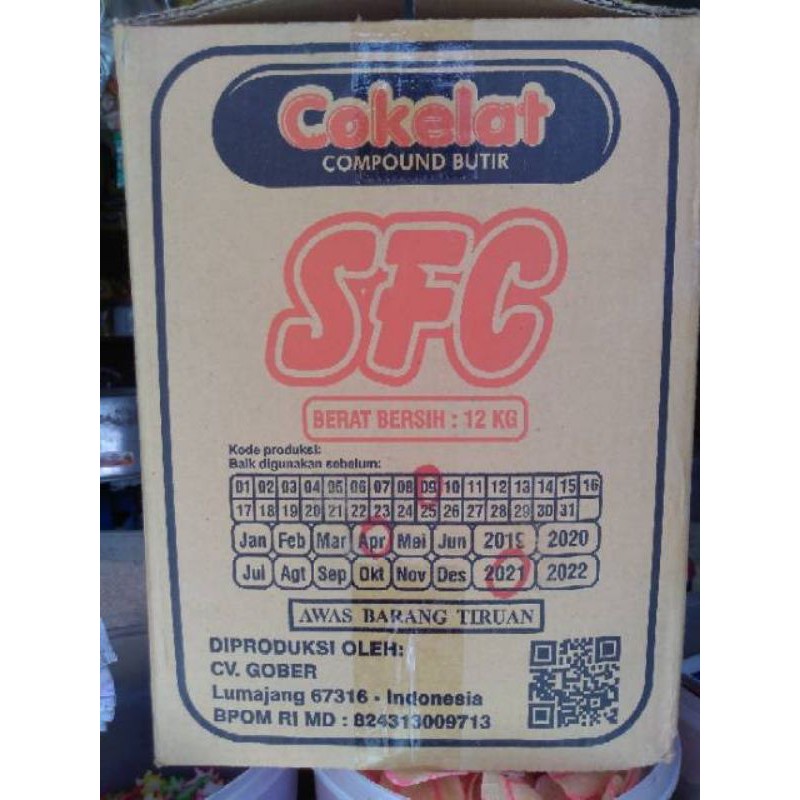 

MESIS COKELAT SFC 12KG