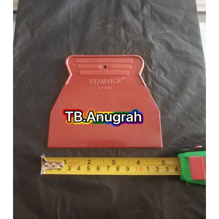 Kape PVC Scraper Skrap Sekrap Plastik 5&quot; 7&quot; Inch Inci Alat Dempul Tembok Dinding Kompon Scrapper Putty scraper