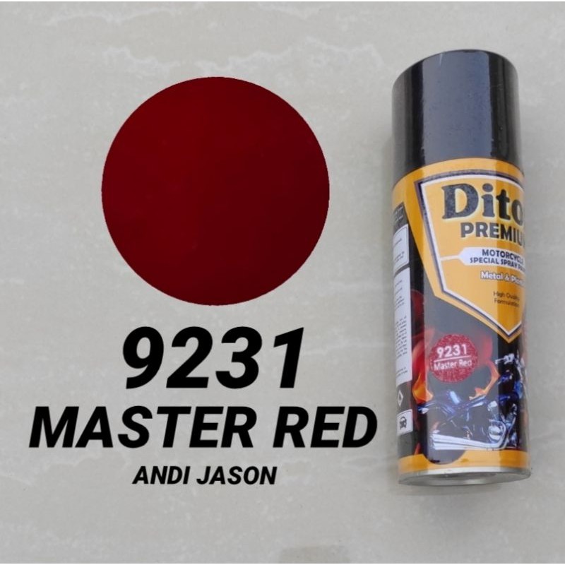 DITON PREMIUM CAT SEMPROT TAHAN BENSIN 400CC 9231 MASTER RED