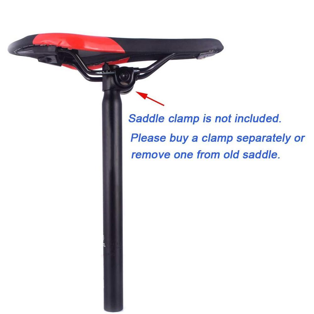 Agustina Kursi Sepeda Post Bike Suspensi Shock 30.8mm Gigi Tetap Sepeda Gunung Aluminium Alloy Kursi Post Tabung
