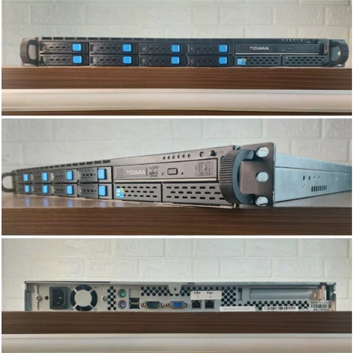 Server Mikrotik Ciara System Akmai Technology Xeon X3470 Ram 16Gb