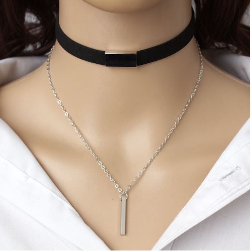 KALUNG CHOKER CHAIN PENDANT SILVER