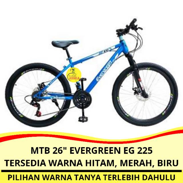 evergreen eg 225 sepeda mtb