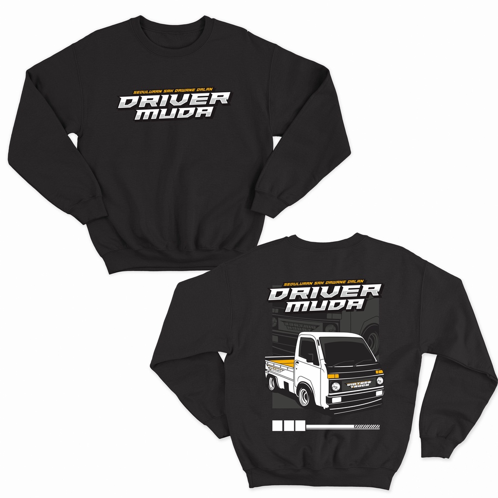 JAKET SWEATER DRIVER MUDA PICK UP BIG SIZE JUMBO