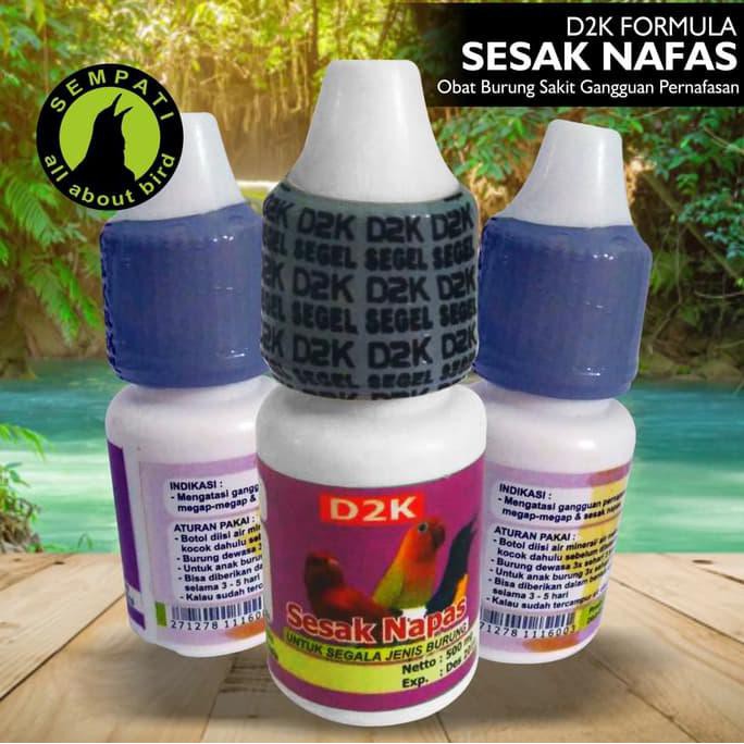 Silahkan Order Sesak Nafas D2K Obat Burung Sakit Gangguan Pernafasan