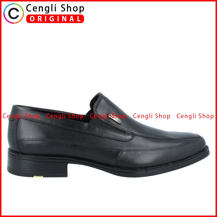 SEPATU FORMAL PAKALOLO PRIA ORIGINAL PANTOFEL KULIT ASLI HITAM PB15