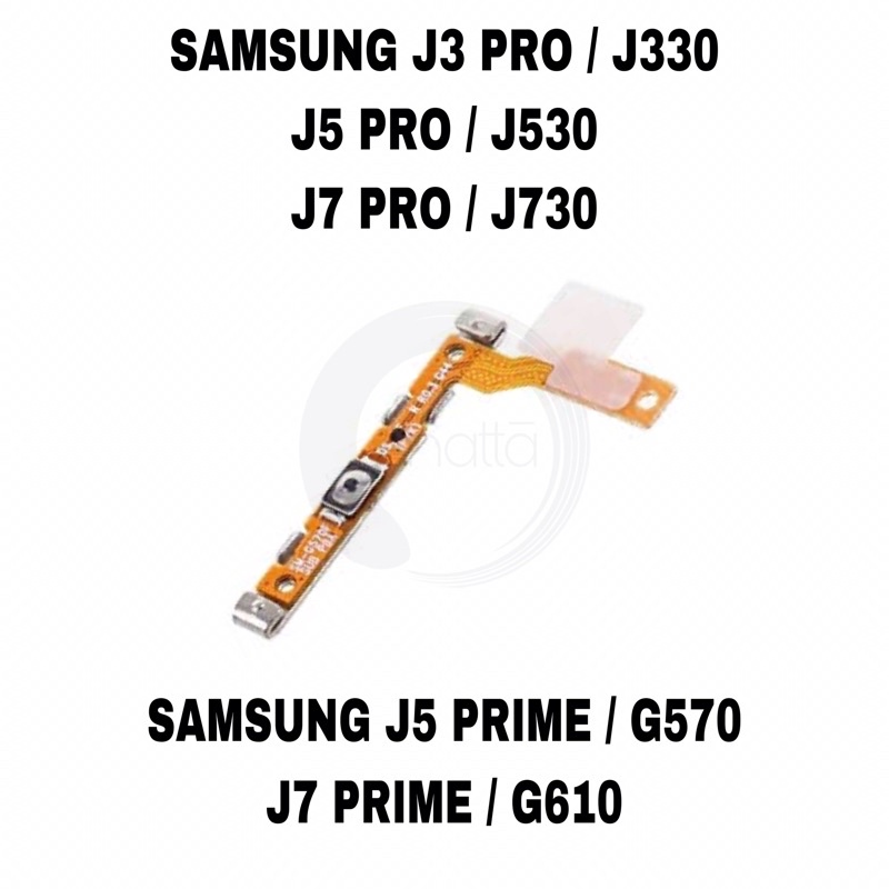 Flexible On Off Samsung J3 Pro / J5 Pro / J7 Pro / J5 Prime / J7 Prime / J330 / J530 / J730 / G570 / G610