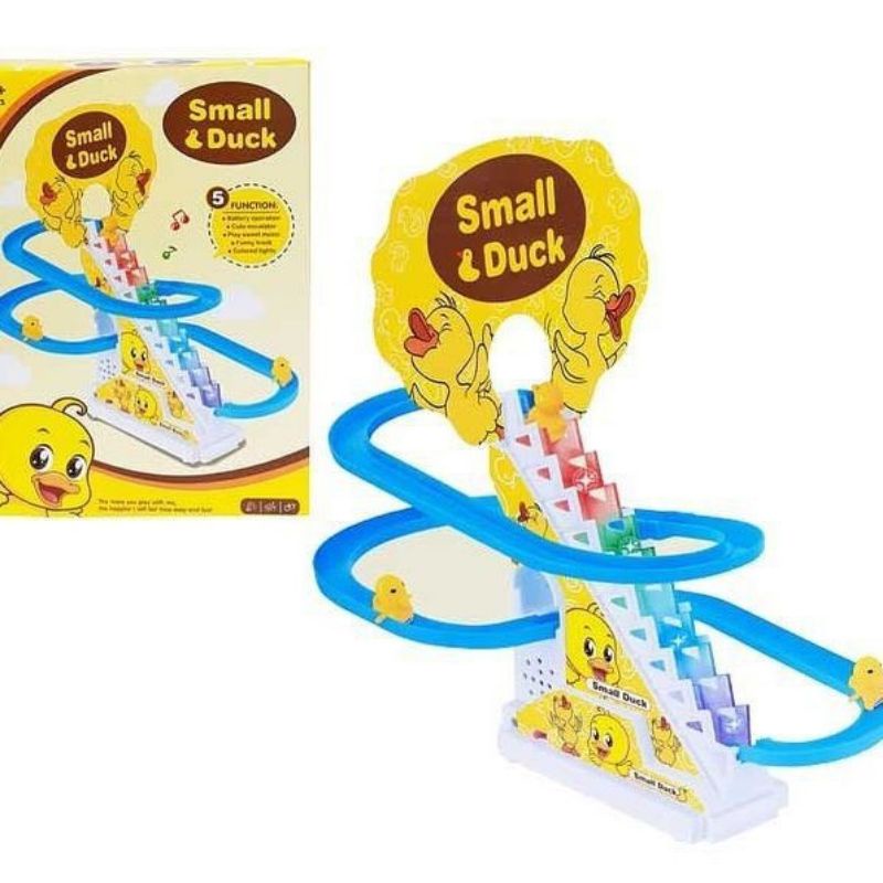 MAINAN TRACK TANGGA BEBEK SMALL DUCK BEBEK KUNING mainan bebek mainan bayi