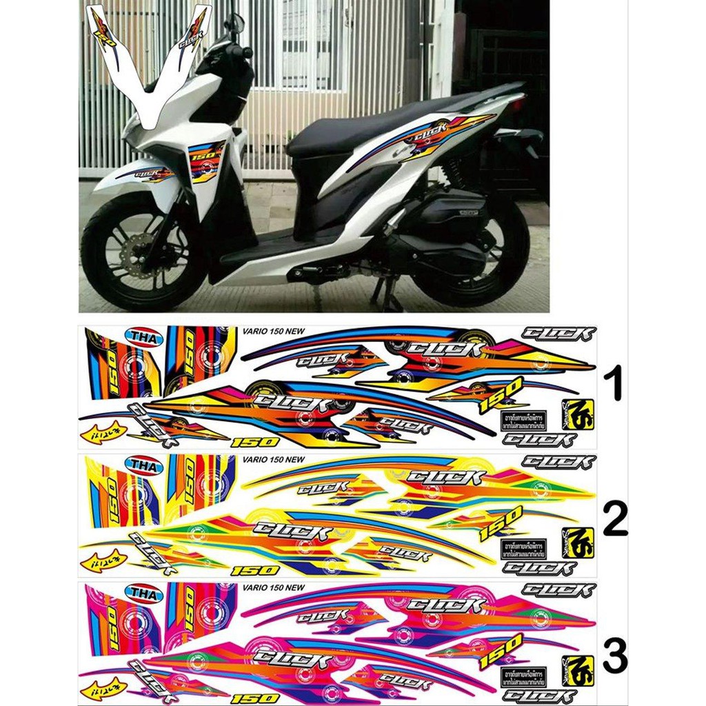 STRIPING CLICK 150 VARIO NEW 2019.