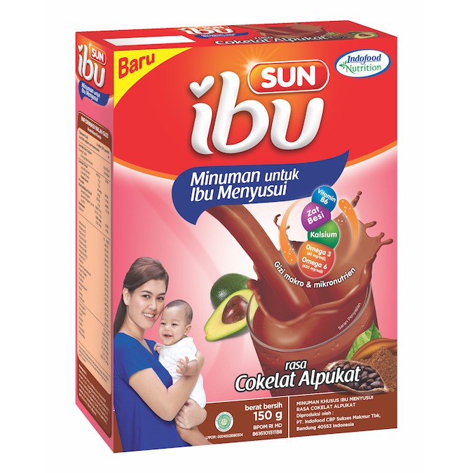 Sun Ibu Minuman Untuk Ibu Menyusui Susu Ibu Menyusui Nutrisi Ibu Menyusui 150gr Indonesia