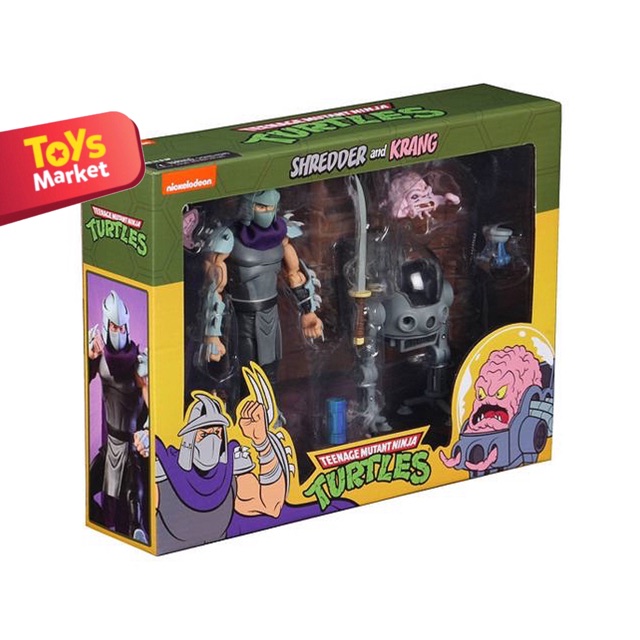 NECA TMNT Shredder and Krang