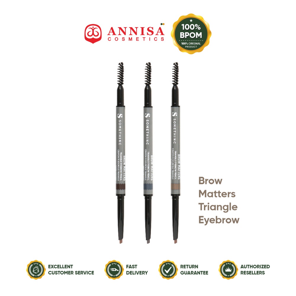 SOMETHINC Brow Wiz Slim Eyebrow Pencil | Brow Matters Triangle Eyebrow Pencil