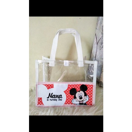 

Tas mika transparan tas souvenir mika