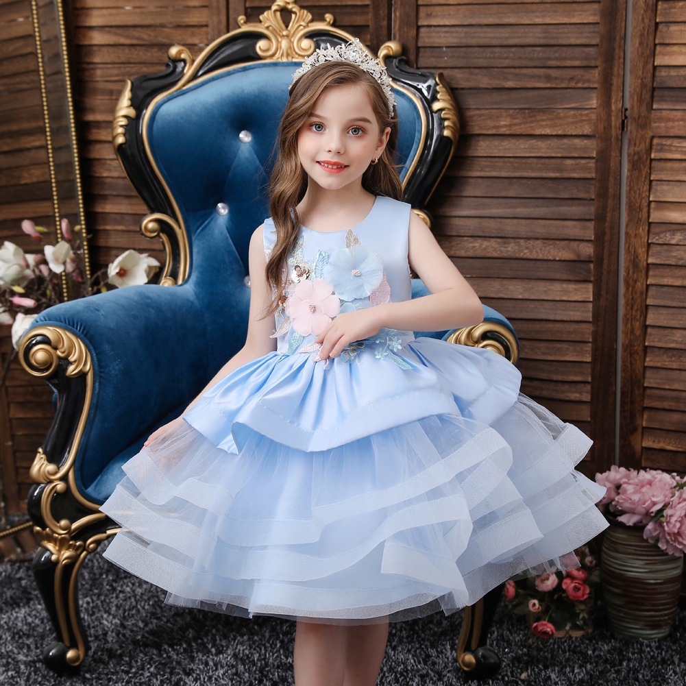 BAJUKIDDIE MIRU DRESS GAUN PESTA ULANG TAHUN ANAK TUTU PRINCESS IMPOR