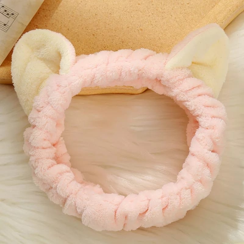 BANDANA MOTIF TELINGA KELINCI GAYA KOREA / HEADBAND BUNNY LUCU