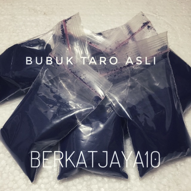 

Bubuk Taro Asli REPACK 15 Gram Pure Taro Powder import Taiwan kualitas Super