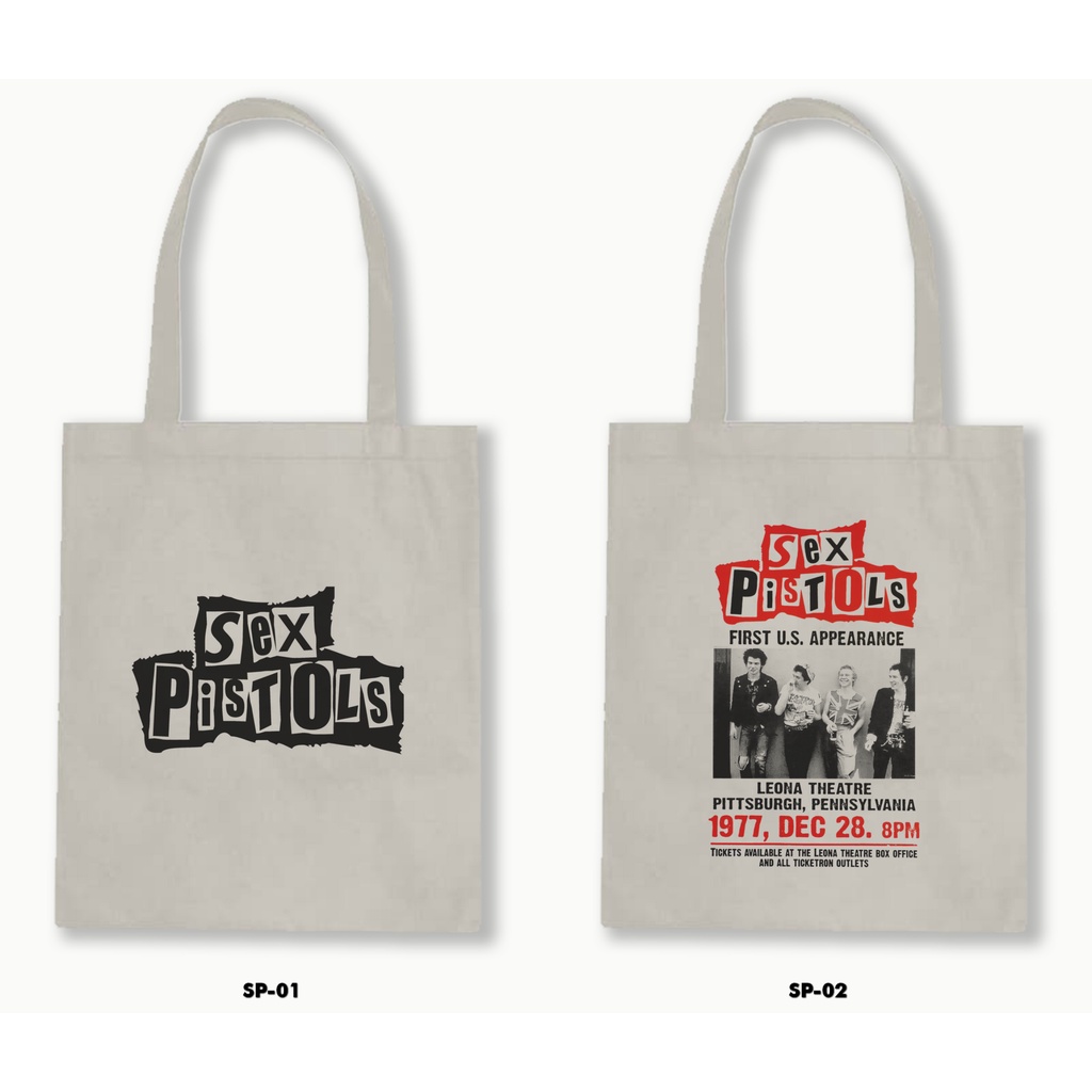 TOTE BAG BLACU - SEX PISTOLS