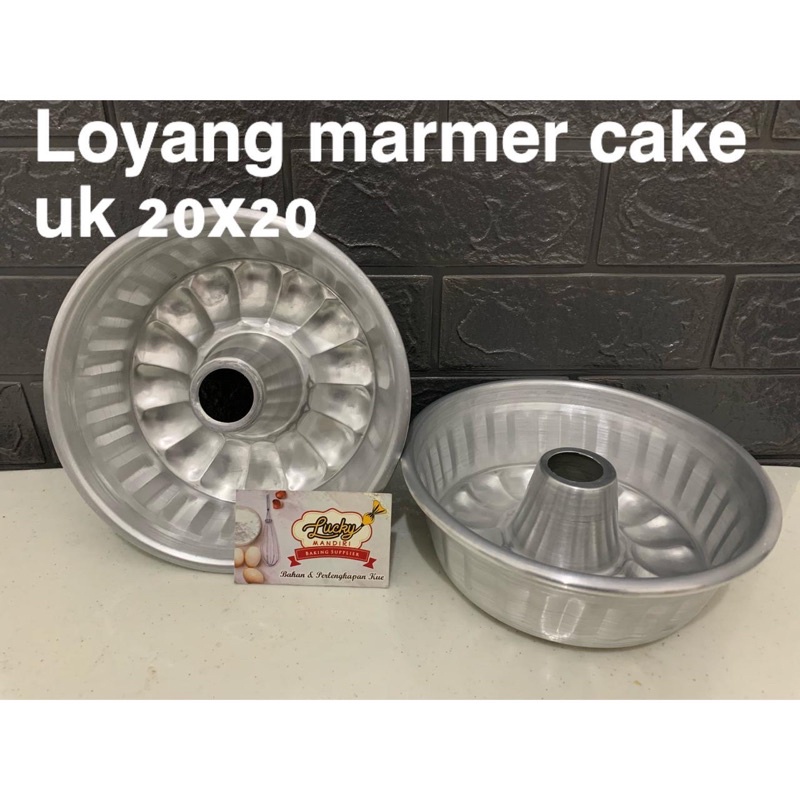 Loyang Marmer Cake 20Cm