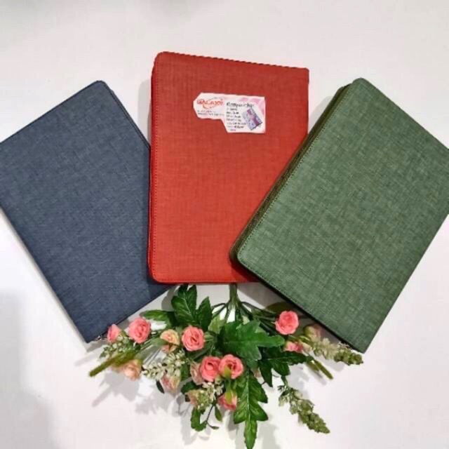  SAMPUL  AL QURAN A5 WARNA  ABU ABU MERAH HIJAU  POLOS  