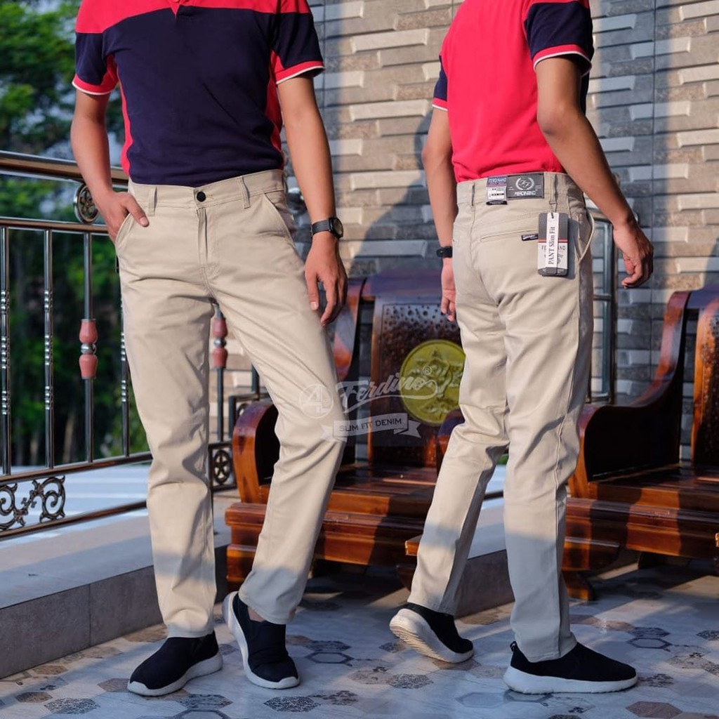  Celana  Chino  Panjang Original Ferdinand Shopee Indonesia