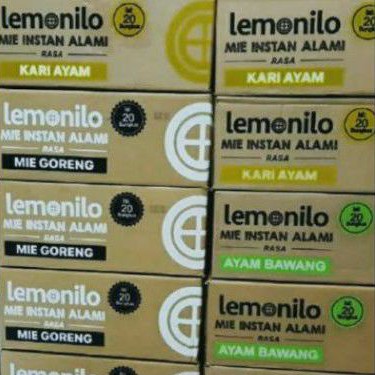 

PROMO Lemonilo Mie Instan Sehat Goreng/ Kari Ayam / Ayam Bawang