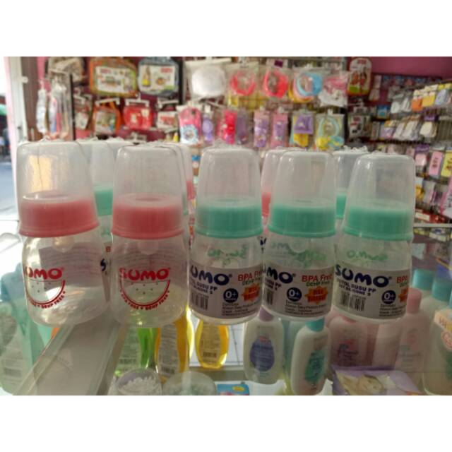 Botol Susu Bayi  Sumo Dot Silicone BPA Free Bisa Di Rebus 60 Ml