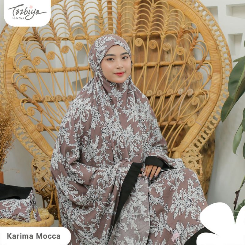 MUKENA TAZBIYA LIST BASIC 2IN1 KARIMA SERIES ALLSIZE