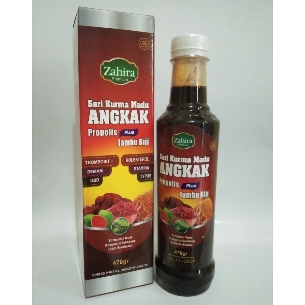 Sari Kurma Madu Angkak Propolis Plus Jambu Biji 470 gram