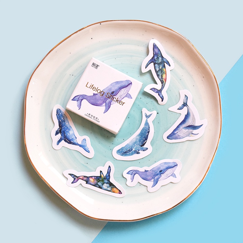 

Sticker "Lifelog Fish" For DIY Scrapbook, Planner, Journal