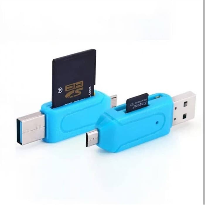 Cardreader katrider otg micro usb katreder kartumemori microSD adapter