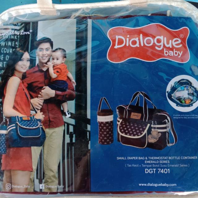 Tas Bayi Dialogue Baby Ukuran Kecil Emerald Series
DGT7401