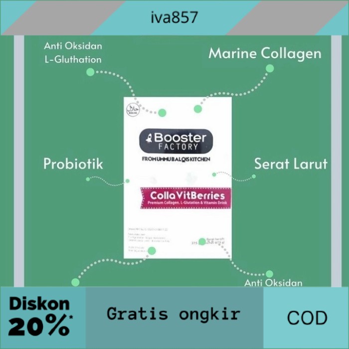 

PROMO collavitberries boosterfactory by ummubalqis / collaberries GRATIS ONGKIR