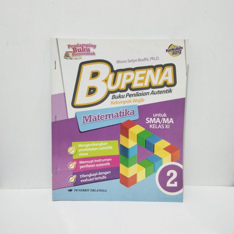 Buku BUPENA: Matematika (Kel. Wajib) SMA 2 / Kelas 11
