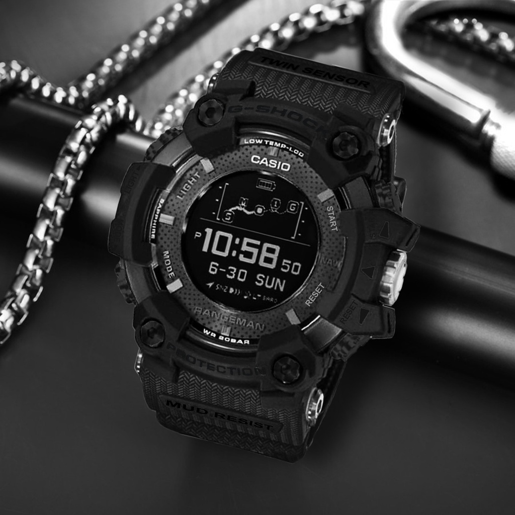 (COD) Terbaru !!!! Jam Pria G-SHOCK RANGEMAN GPRB DIGITAL 1022 Water Resistant