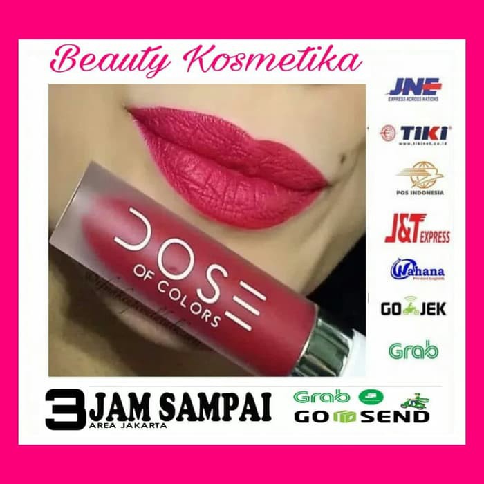 Lipstik Dose Of Color Liquid Lipstick Matte