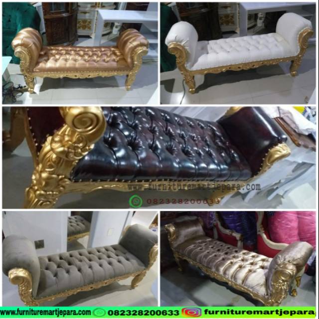 stool sofa kayu syahrini ukir