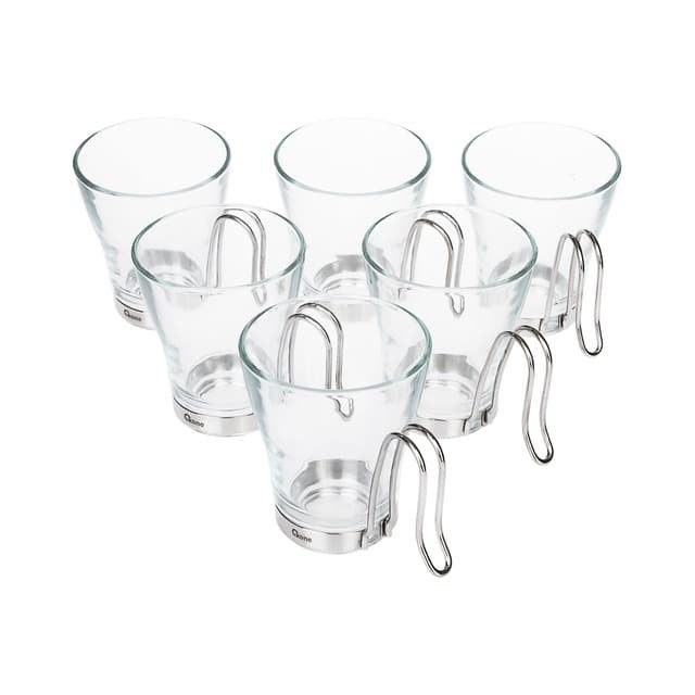 OX-84TC 6Pcs Master Tea Cup Set Oxone - Gelas Kaca