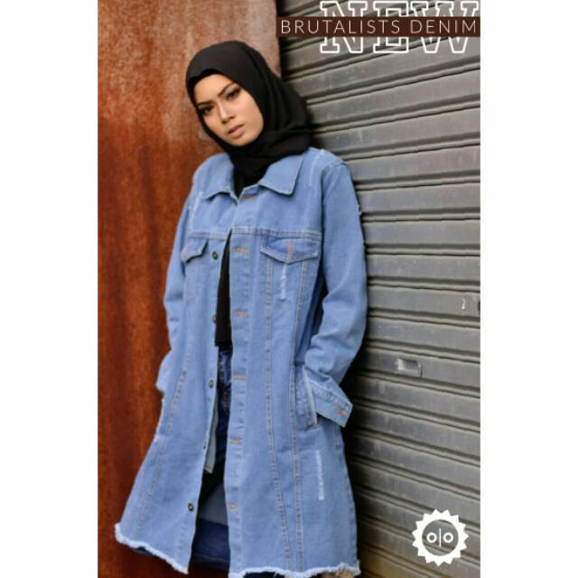 JAKET JEANS KPOP BY BRUTALIST DENIM