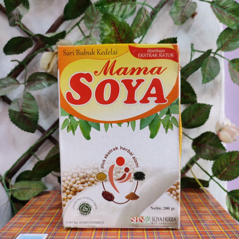 

Mama Soya Rasa Coklat | Sari Bubuk Kedelai 200 gr | Plus Ekstrak Katuk