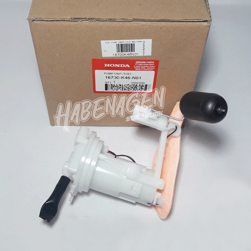 fuel pump assy pompa bensin minyak vario 110 fi injeksi scoopy fi beat fi esp beat pop 2015 ORI AHM
