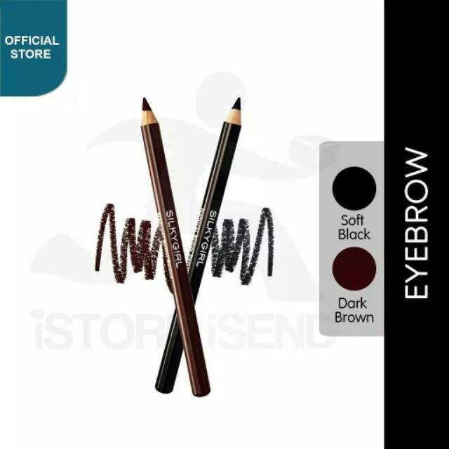 ❤️ MEMEY ❤️ SILKYGIRL Natural Brow Pencil | Eyebrow Pensil Alis