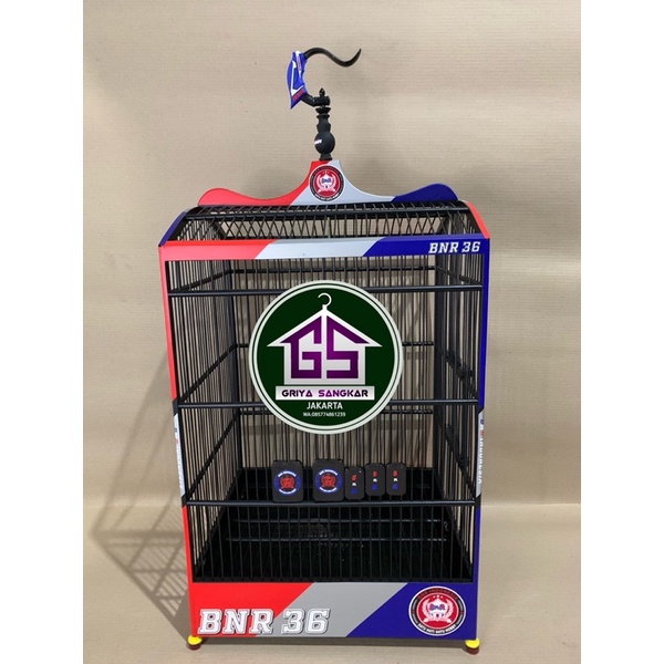 SANGKAR KANDANG BNR KOTAK DECAL 36 NO 2