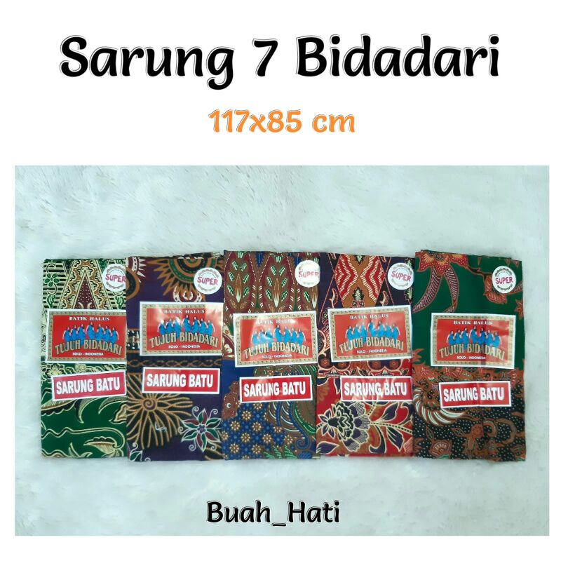 SARUNG JARIK 7 BIDADARI SIAP PAKAI